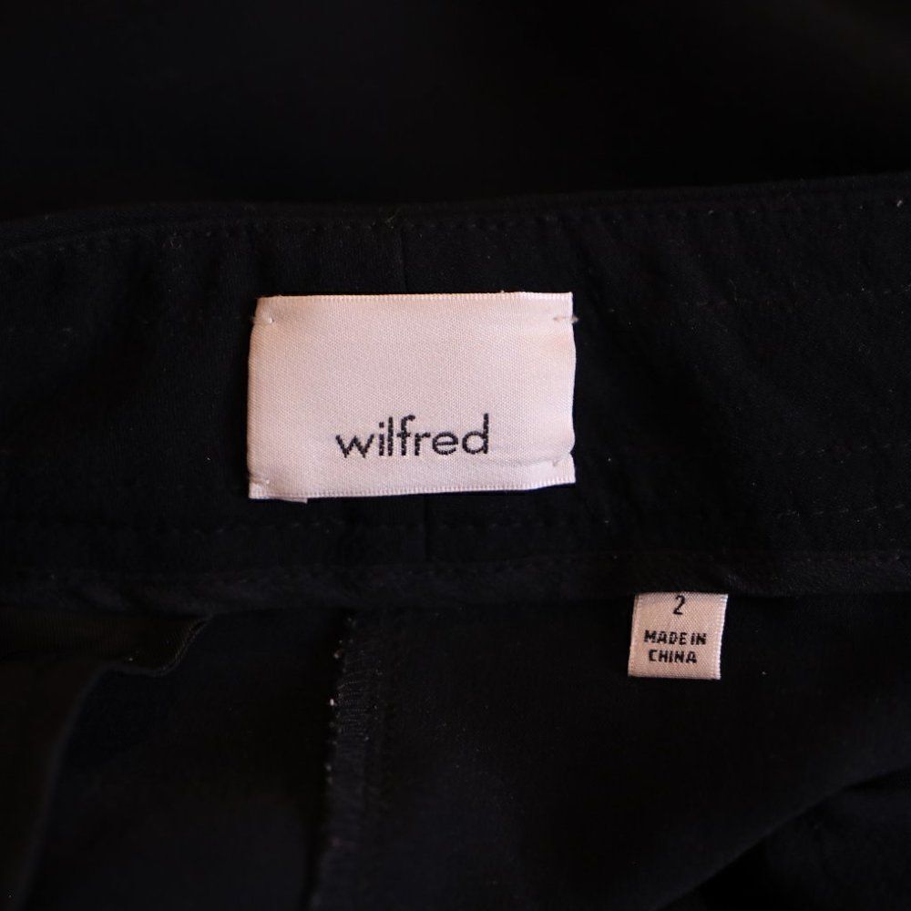Aritzia Wilfred Allant Black Pant Sz 2 - Picture 4 of 7